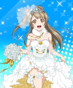 lovelive ll花嫁觉醒cos婚纱觉醒cos南小鸟花嫁