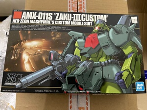 万代hguc 扎古3改,全新未拆,默认盒损,二手物品售出不退