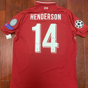 1819赛季 利物浦 亨德森 欧冠 球迷版球衣