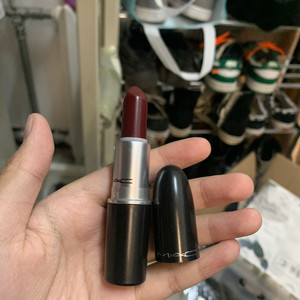 mac魅可唇膏口红603 diva亚光姨妈色深酒红 顾里同款