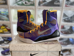 kobe 9 elite紫金王朝47.5码全新原盒.