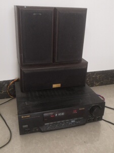 老钢炮先驱功放,型号先驱m860带三个prosound音箱