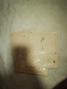 whoo后秘贴自生循环补水修护面膜贴23ml 秘贴精华2ml