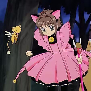 【预售】百变小樱雷牌黑猫战斗服cos衣服鞋