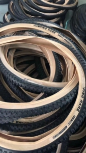 山地车轮胎  折叠轮胎 27.5寸 *2.1  康帕斯黄边胎