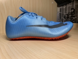 耐克 zoom ja fly3钉鞋43码孔雀蓝苏炳添同款