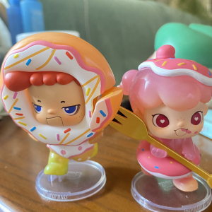 migo盲盒 migo甜甜圈 两只一起出 泡泡玛特