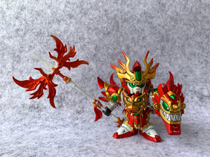 tv/sd#万代sd高达三国传姜维喷涂上色代工,不喜勿喷.