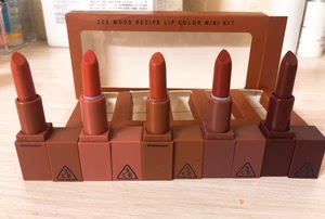 mac小辣椒 chilli 3ce 吃土色 南瓜色 脏橘砖红