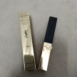 实拍圣罗兰限定典藏版浮雕口红 高定设计哑光,现货三色:196