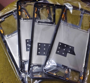 s7e y73s原装拆机屏框 中框 后盖都有 中框都有带天线