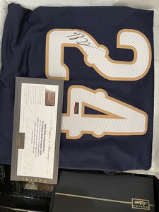 巴迪 希尔德 鹈鹕 新秀球队 签名球衣 帕尼尼 证书 已经绝