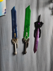 变形金刚 tfp 领袖之证 吴医生 星辰剑,成色极新,蓝色和