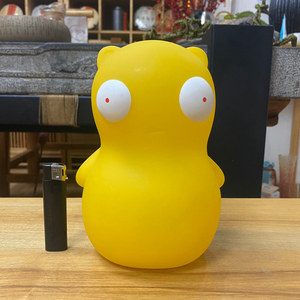 正版开心的公子汉堡店限量潮流公子搪胶手办摆件散货