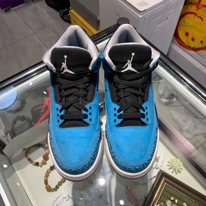 Nike篮球鞋/AJ3 天蓝，42码，成色95新，原盒配件1