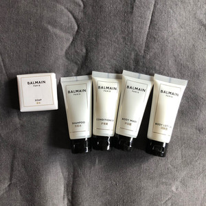 balmain巴尔曼洗护套装旅行套装香皂沐浴露身体乳