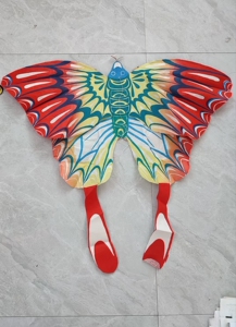 蝴蝶风筝  天津特色手工纸风筝,九十年代制作,一盒30个78