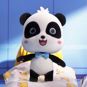 宝宝巴士奇奇妙妙熊猫公仔,全新未拆封,官方发货,奇奇妙妙单只