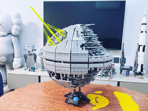 出 乐高死星 10143 绝版 二手 有说明书 无盒 零件全