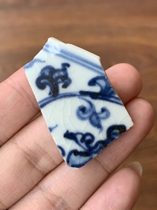 明代宣德瓷片