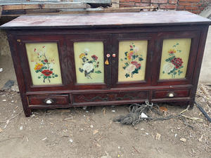 农村双开门实木老炕柜,双抽屉.内含夹层.家用收藏均可,沈阳本