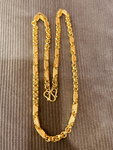 粉丝福利# 上海亚一金店黄金项链足金999 成色几乎全新未