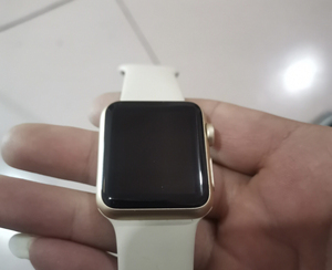 苹果a1553手表 实物拍摄,没有戴一段时间后充不进电,屏幕