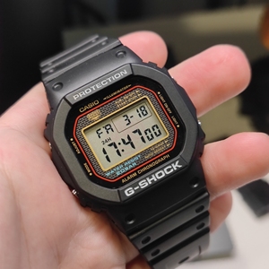 卡西欧g shock dw5000sl 非蛙人5600