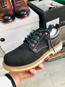 全新 哥伦布男士户外休闲鞋,纯牛皮鞋面拉邦上线,断码低价出售