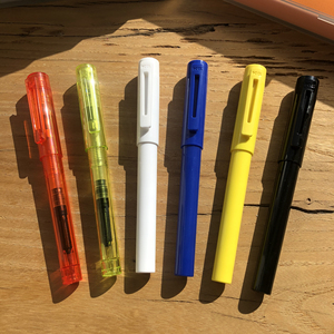 kaco green sky百锋钢笔彩色杆简约时尚国民钢笔尖