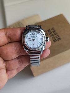 日本代购正品vague watch复古防水石英男女情侣款手表