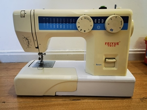 飞跃fy812电动缝纫机,8成新,原装无修!正常使用!功能完