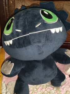驯龙高手驯龙记2train dragon夜煞无牙葛伦科 毛绒