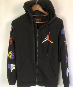 jordan飞人乔丹正品男款运动外套连帽卫衣