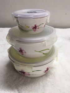 乐扣陶瓷保鲜碗