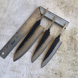 大马士革厨刀刀胚