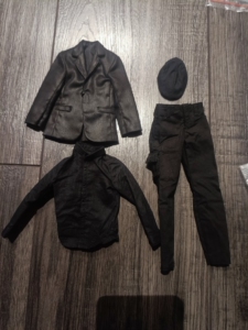 bbotoys 1/6 古惑仔陈小春 山鸡 黑色西服套 亚洲