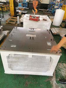 广东4米龙门CNC加工焊接机架大板大型零件来图来料厂家加工龙门铣