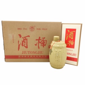 2013年54度湘泉酒业酒桶酒 500ml*6瓶整箱装 兼香型白酒 纯粮酿造