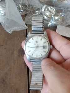 老物件机诫表，老上海手表，坏了，里面零件都在