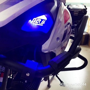 贝纳利TRK502X金鹏502改装进气呼吸灯摩托车改装彩灯