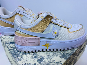耐克af1空军一号奶油雏菊仙女配色.