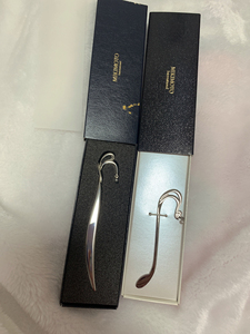 mikimoto御木本珍珠书签音符 拆信刀 全新保存品 中古