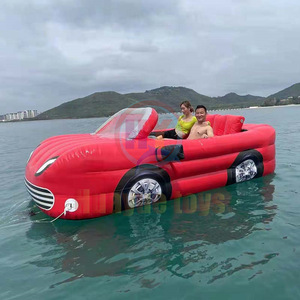 充气水上拖拽网红跑车香蕉船飞鱼皮卡丘海上拖拉摩托快艇迪斯科船