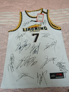 李宁正品球衣,张镇麟签名球衣,l码(大约175可穿)郭艾伦赵