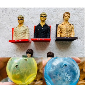 热血高校铃兰林田惠美藤龙也胸章哪吒普贤真人封神演义扭蛋太公望