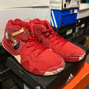 nike耐克 欧文4代cny新年限定烟花大红