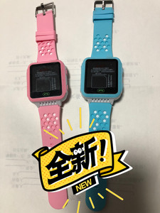 仅剩2台电信版儿童电话手表带GPRS定位 手表 颜色：粉色