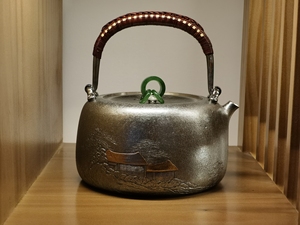 蜂鸟工坊 【询价有折扣】手望大师壶  纯手工制作 9999银