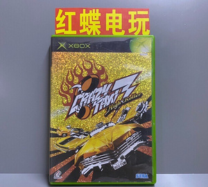 初代xbox正版游戏光碟 疯狂出租车 高速狂奔 crazy